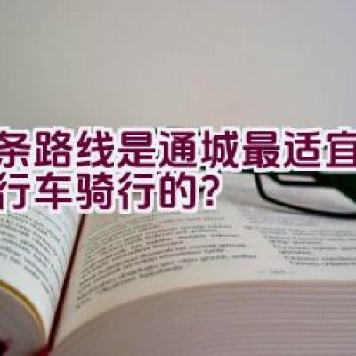 哪条路线是通城最适宜公路自行车骑行的？