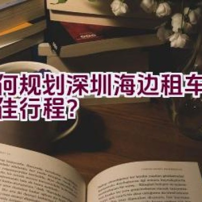 如何规划深圳海边租车骑行最佳行程？