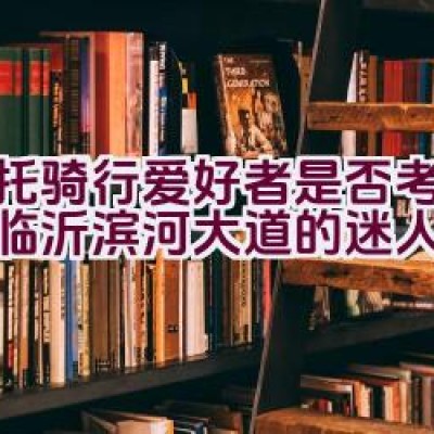 摩托骑行爱好者是否考虑探索临沂滨河大道的迷人路线？