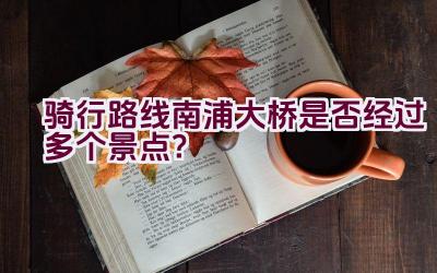 骑行路线南浦大桥是否经过多个景点？插图